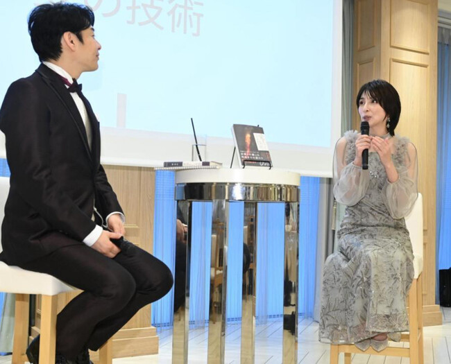 出演『愛をつくる技術』(KADOKAWA)出版記念セレモニーが終了