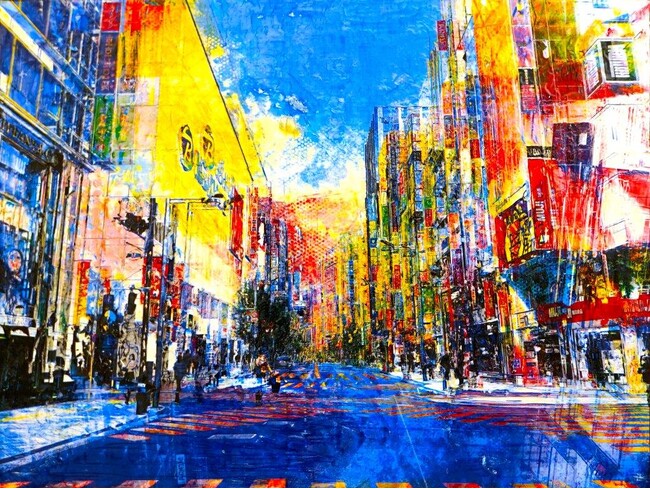 【新宿高島屋】「新宿」と「大阪」。２つの都市をテーマにした新作を集めた個展「栗原莞爾展ーTHE CITYー」、12月29日（月）から開催！