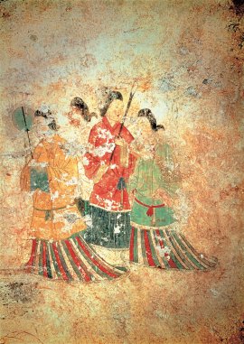 高松塚古墳壁画