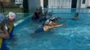 プールでの指導(1)