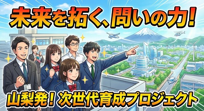 山梨県若手職員が11/26に母校・甲府東高で「水素×メディアリテラシー」の課題解決型授業を実施