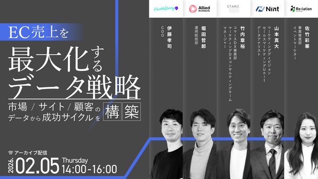 【2/5開催】EC事業を成長に導く5つの成功サイクルを網羅解説