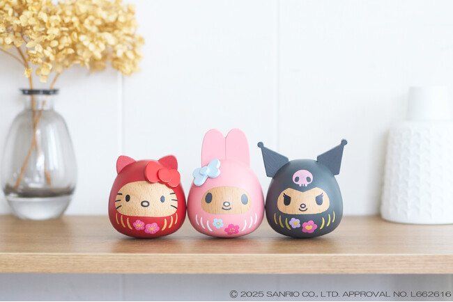 【お待たせしました!】完売していたサンリオキャラクターの木製だるまが再入荷!