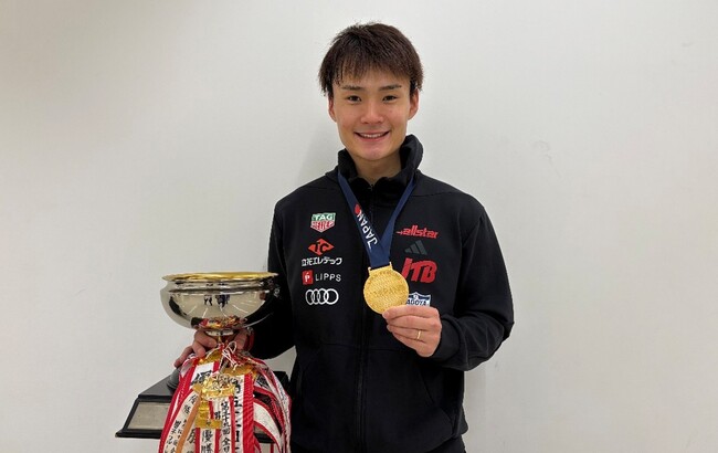JTB所属、松山恭助選手が5大会ぶり、全日本選手権で優勝!!