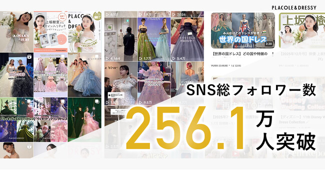 【総フォロワー数256.1万人突破】ウェディング業界の“集客課題“における最適なトレンド手法「インフルエンサープラン」アップデート