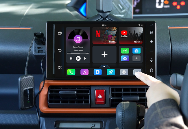 ナビだけの車内が映画館に変わる！挿すだけでYouTubeもPrime Videoも楽しめる「GetPairr Go」キャンペーン適用で実質1万円前後、はじめてのAI BOXにちょうどいい新しいドライブ