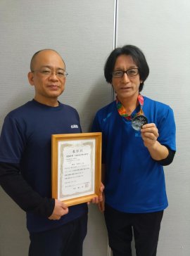 左：久保田施設長、右：鍋田介護長