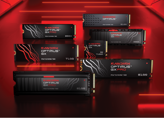 サンディスク、SANDISK Optimus(TM) SSD製品ブランドを発表