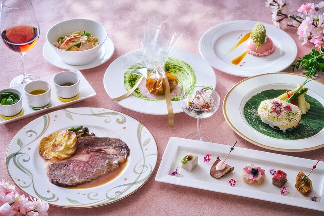 【品川プリンスホテル】安孫子明由×藤井信弘 ふたりのシェフが贈る「『春香る饗宴』~中国料理とフランス料理の二重奏~」を開催