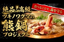ツキノワグマの熊鍋プロジェクト