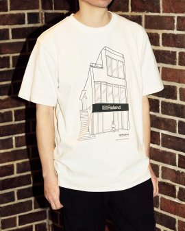 Roland Store Tokyo × CUNE T-Shirt (WHITE)