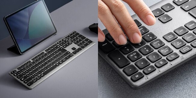 軽快な打ち心地。シンプルで使いやすいフルサイズキーボードを発売