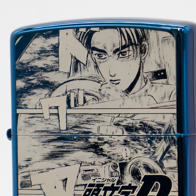 『頭文字D』名シーンが手の平の中で蘇る！「特別仕様ZIPPO　30周年記念モデル」ブルーチタン版が東京オートサロンにて一部販売（150個限定生産）