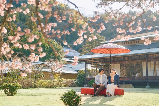 【伊豆長岡温泉 三養荘】春薫る庭に響く和の音色、3月8日(日)一日限りの「庭遊会」を初開催。