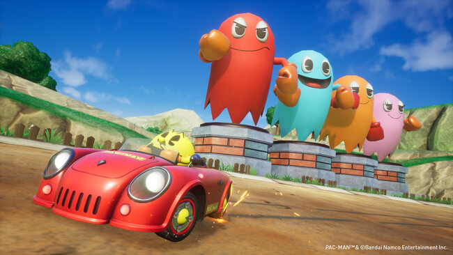 『ソニックレーシング クロスワールド』 有償DLC第3弾『パックマン』本日より参戦！明日1月9日（金）から「パックマンフェスタ」開催