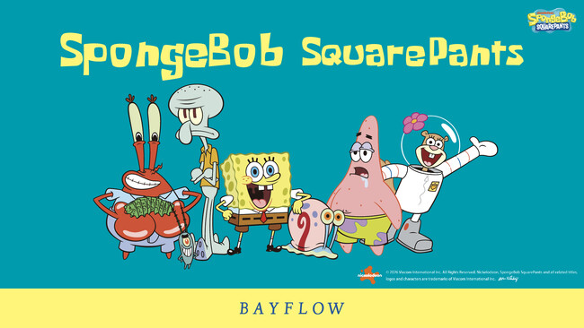 「BAYFLOW × スポンジ・ボブ」大好評につき第3弾が決定！コラボレーションアイテム全23型が、2026年1月9日（金）に登場