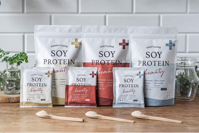 【2026年1月25日新発売】『SOY PROTEIN beauty +　～ソイプロビューティ プラス～ 』化粧品メーカーが開発した美と健康のためのプロテインが、３つのプラスでリニューアル