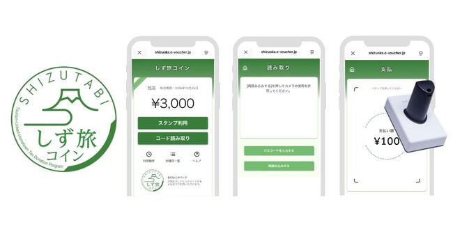 静岡県が実施する「令和7年度デジタル地域通貨活用事業」に採択 静岡県初、環駿河湾地域5市町が広域連携し「旅先納税(R)」を導入 5市町の加盟店で利用可能な共通返礼品「しず旅コイン」の発行を開始