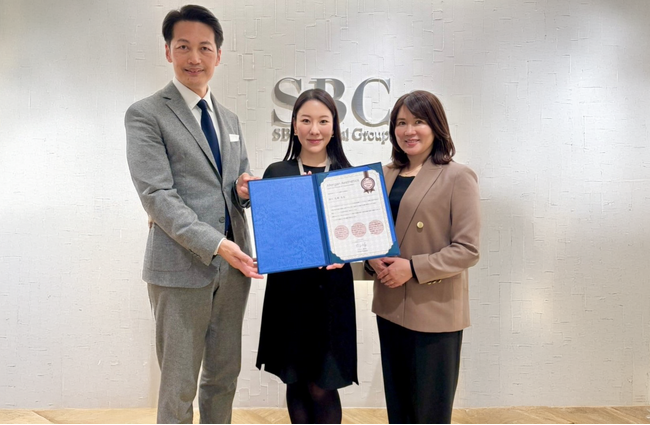 SBCメディカルグループの医師14名、アッヴィ合同会社 アラガン・エステティックスより感謝状拝受