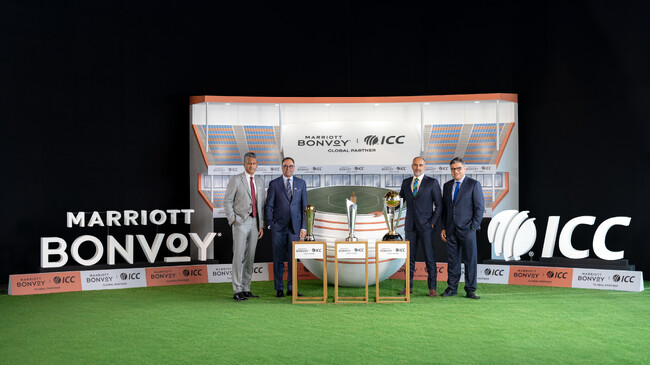 Marriott Bonvoy、国際クリケット評議会とパートナーシップを締結し、 世界のクリケット大会で会員限定の唯一無二な体験を提供