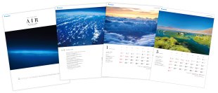 【ダイキン】2026年版ダイキンAIRカレンダー『AIR－空気に抱かれる惑星（ほし）－』
第77回全国カレンダー展　２年連続大臣賞を受賞