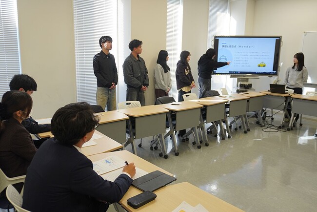 神戸学院大学×ホンダモビリティ近畿×損保ジャパン×大学都市神戸産官学プラットフォーム連携プロジェクト 最終成果発表会を１月15日に開催