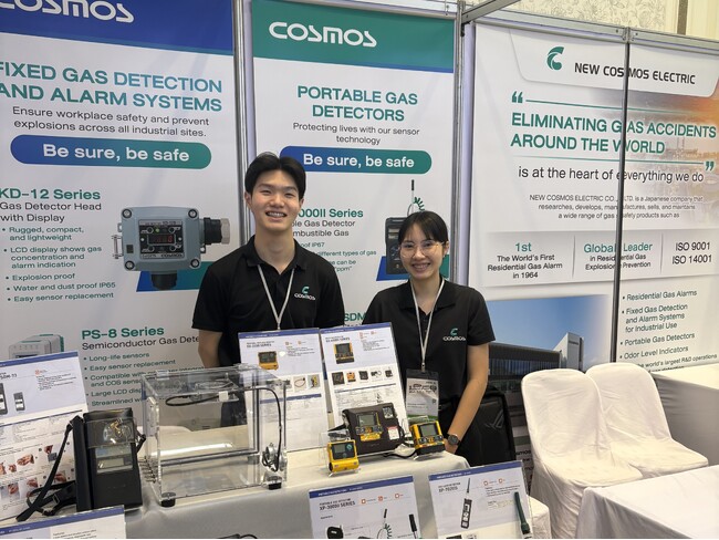 新コスモス電機 タイで初めて開催された「第1回タイ日系企業安全大会（Thailand-Japan Work Safety Days）」に企業出展