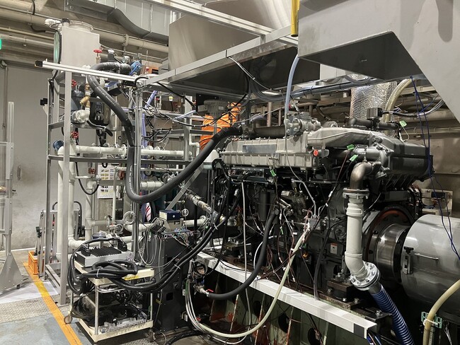 内航船舶向け「水素４ストローク高速エンジン」の船級認証を日本海事協会より取得