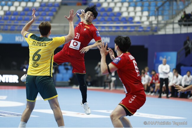 【マッチレポート】ハンドボール男子日本代表、初戦を快勝で飾る《第22回男子アジア選手権》