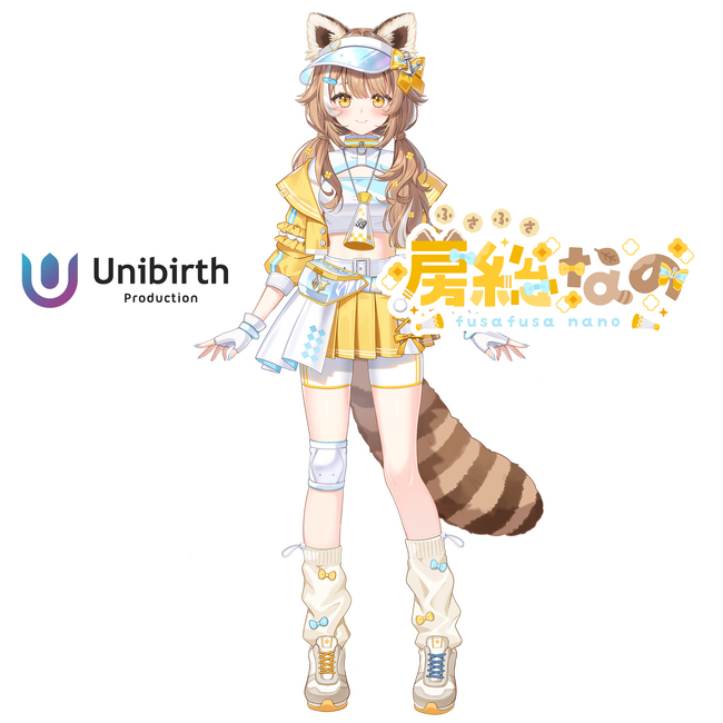 チバテレ公認 千葉県ご当地VTuber「房総なの（ふさふさ なの）」がユニバースプロダクションより2026年1月16日（金）デビュー！