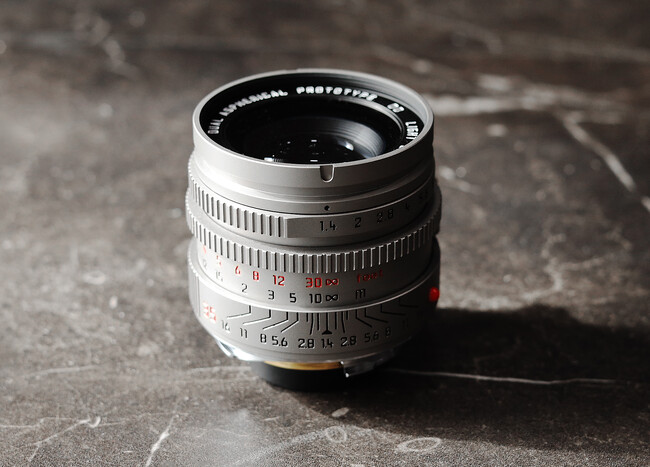 LIGHT LENS LAB M 35mm f/1.4 A.A.“11873”-“周A.A. ” Titanium Limited Edition 受注生産モデル 受注受付完了のお知らせ
