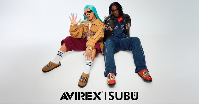 「AVIREX」のアイコニックな
