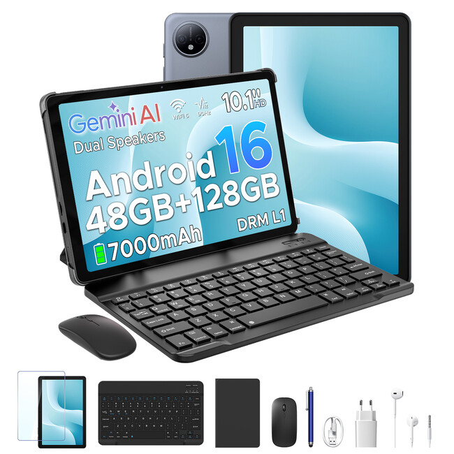 2026年最新発売【Android16×Gemini AI搭載】“全部入り”タブレット「AORLYM P10」6部品付属、新品限定14900円