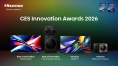 ハイセンス、CES 2026で過去最多となる58のアワードを受賞　ディスプレイおよびスマートホーム分野における技術的リーダーシップを発揮