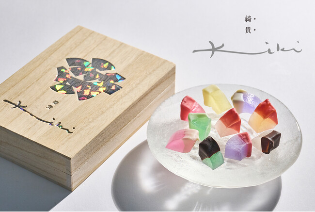 きらりと輝く寒天菓子とチョコレートの新しい出会い