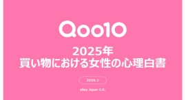 2025年、女性たちが買い物において重視してきた考え方とは？Qoo10「2025年買い物における女性の心理白書」発表