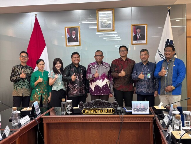 【インドネシア総研】物流2024年問題の解決へ。インドネシア労働省副大臣と「プロフェッショナル運転手」育成および国際ジョブマッチング戦略について協議