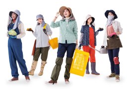 のらスタイルで多彩なコーディネートを