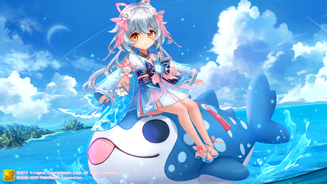 「幻想神域 -Another Fate-」天真爛漫に水を操る幻神「せせらぎの翠河・ヌナカワヒメ」が新登場！