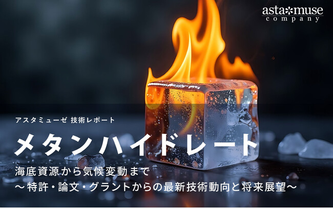 メタンハイドレート：海底資源から気候変動まで ～特許・論文・グラントからの最新技術動向と将来展望～