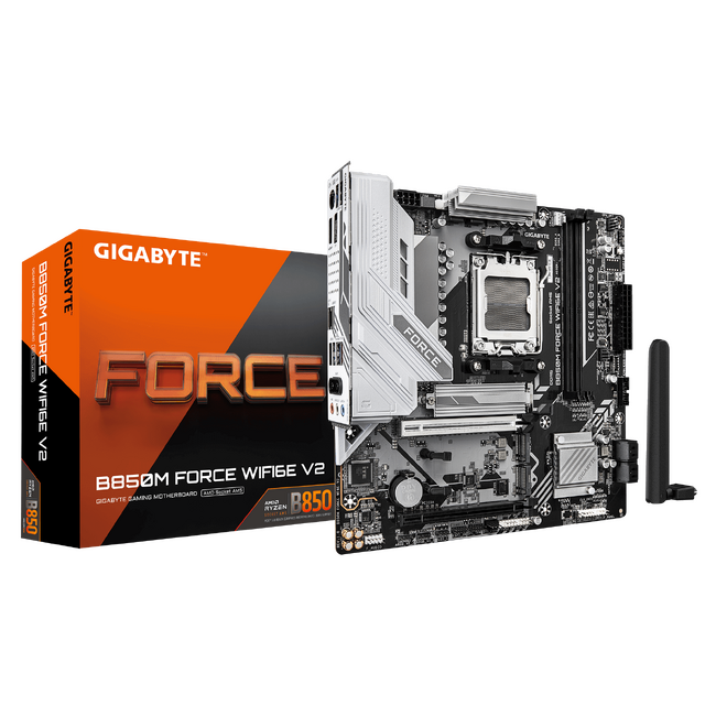 GIGABYTEより、AMD B850 チップセット搭載 ドスパラ 限定モデル Micro-ATX マザーボード「B850M FORCE WIFI6E V2」発売