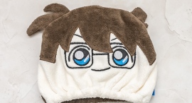 【名探偵コナン】お風呂上がりの濡れた髪をサッと包む！吸水速乾タオルキャップがスケーターから発売