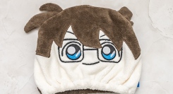 【名探偵コナン】お風呂上がりの濡れた髪をサッと包む！吸水速乾タオルキャップがスケーターから発売