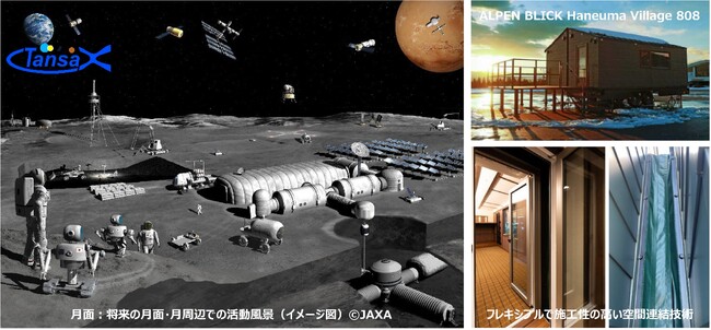 JAXAの「Moon to Mars Innovation」に採択内定され 月面拠点の構築に資する空間連結技術の確立を目指す