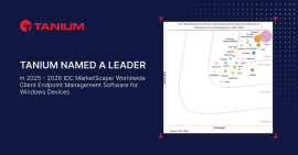 TANIUM NAMED A LEADER TANIUM NAMED A LEADER