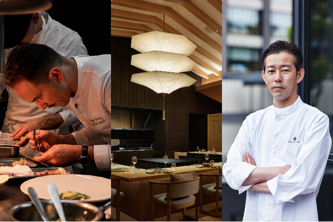 【ROKU KYOTO, LXR Hotels & Resorts】「雨水のシャンパーニュ晩餐 - ルカ・カルトン × ROKU KYOTO」2026年2月19日 一夜限りのフォーハンズ・ディナー開催