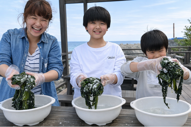 旅の終わり、きっとワカメに恋をする。【2～3月限定】新物だけの艶と香り！ 鳴門わかめ塩蔵体験付き宿泊プラン発売♪