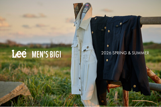 LEE×MEN’S BIGI│名作「STORM RIDER」を都会的に再構築した別注ジャケットを発売