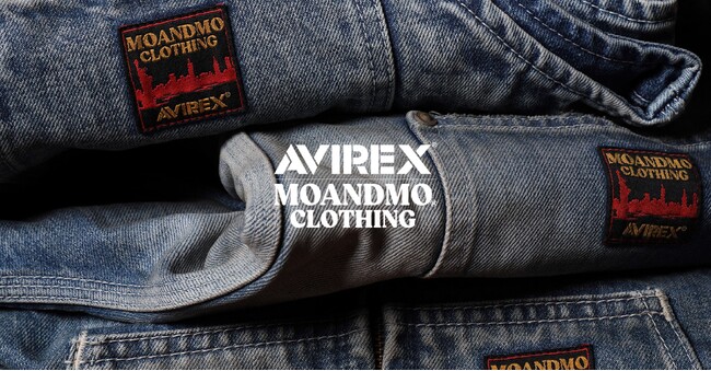 「AVIREX」×「MOANDMO(R)CLOTHING」コラボ第2弾発売！