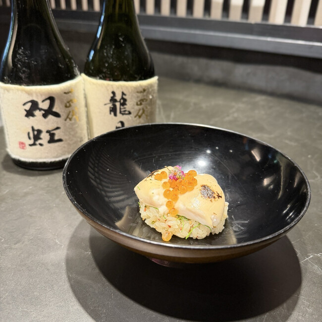 【2月/大宮】”フグの白子といくら”を使用した超贅沢特別料理付きおまかせコースをご提供！黒龍 石田屋/二左衛門が飲めるプランも！
